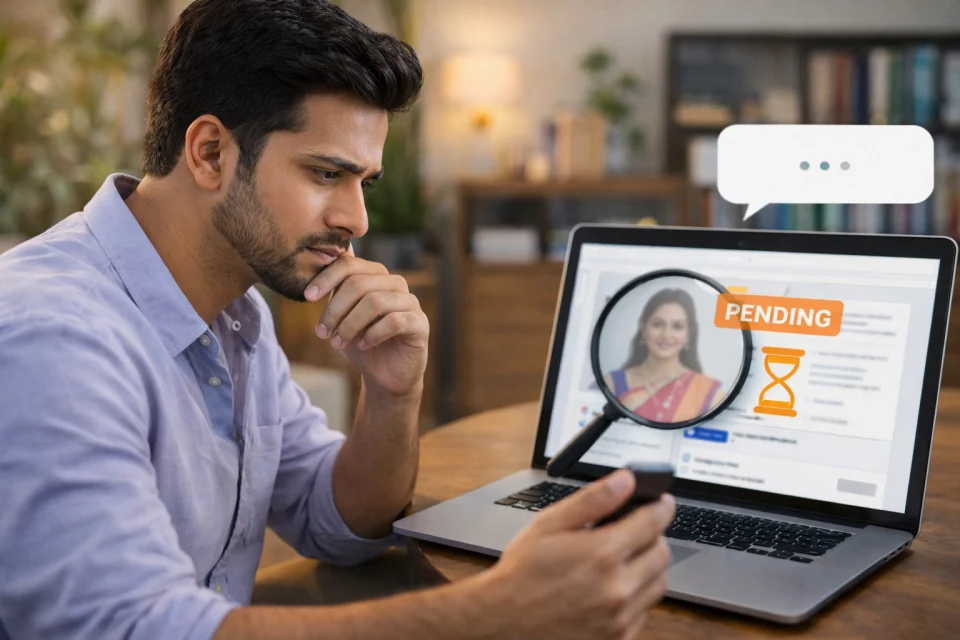 Why profile details may not be visible immediately