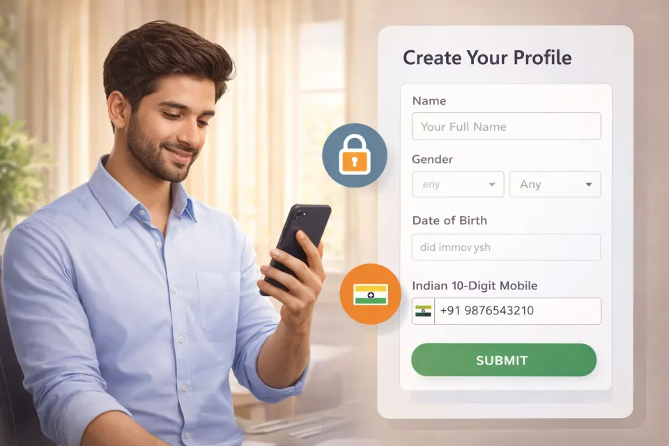 Register with your basic details